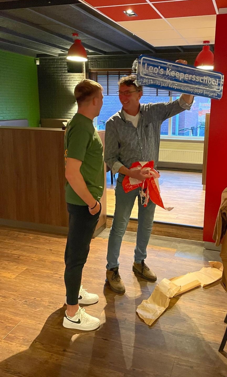 Leo Bekhuis 15 jaar keeperstrainer