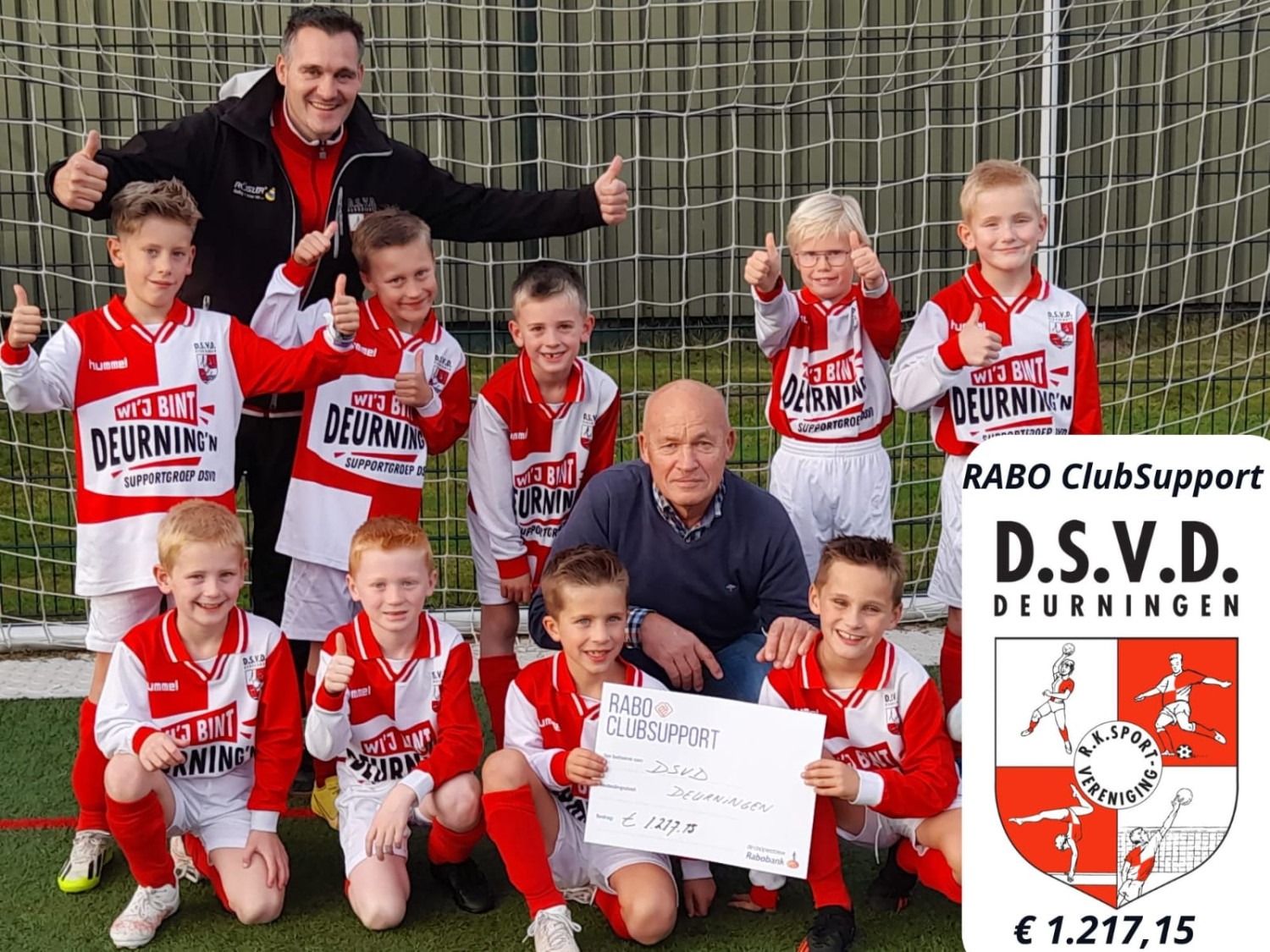 Bijdrage voor DSVD uit RABO Club Support