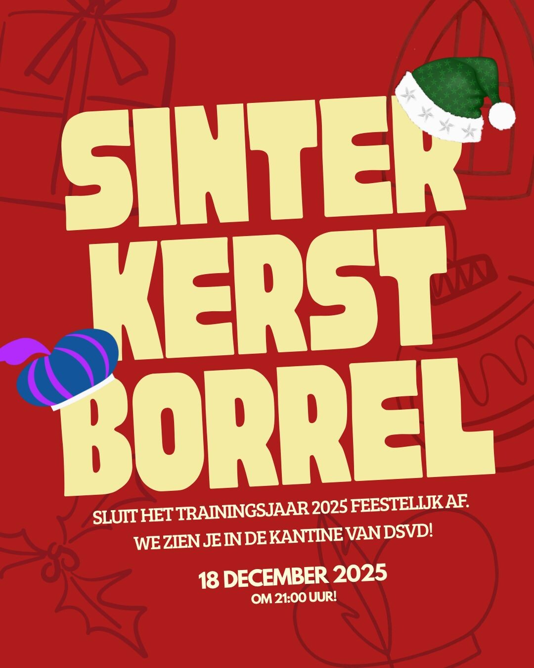 🎉 Sinterkerst bij DSVD! 🎄