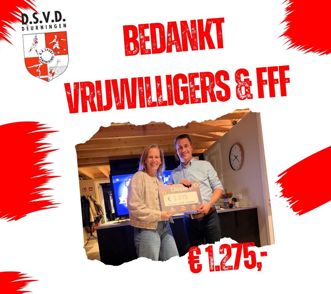 ❤️🤍 Bedankt vrijwilligers & Fancy Fair Feesten!