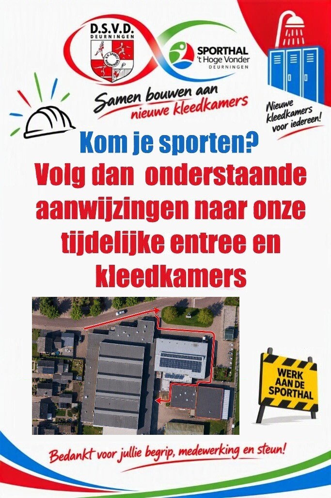 Renovatie sporthal